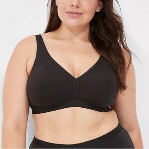 Cacique Unlined Full Coverage No Wire Bra